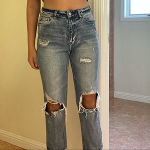 Pacsun Blue Denim Mom Jeans